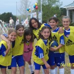 NASA Academy girls at Soccer Marrowthon (2009)