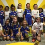 04/30/2016: NASA Junior Academy Girls and Vestavia Hills U8 Girls gather after a friendly