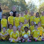 NTH Junior Academy Girls with the Sonnett twins