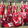 February 2004: The Quest girls won the Cobb Classic tournament. Bottom row (L-R): EJ, Clare / middle row (L-R): Samantha, Stephanie, Abby, Bria, Natalie / Top row (L-R): Emily, Stephanie, Emily, Payton, Brittney