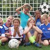 May 30, 2014: Girls get goofy after tryouts
