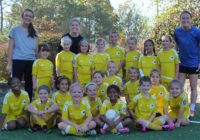 NTH Junior Academy Girls with the Sonnett twins